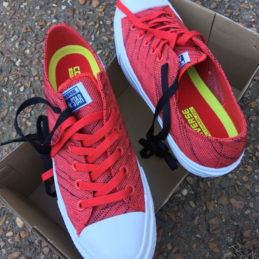 Converse All star Chuck Taylor II Oxford Red 9.5